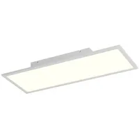 LINDBY LED Deckenleuchte LED Panel) Luay dimmbar mit Leselampe Modern, in Weiß 1-flammig Küchenleuchte