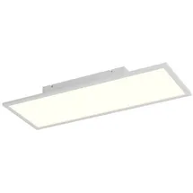 LINDBY LED Deckenleuchte LED Panel) Luay dimmbar mit Leselampe Modern, in Weiß 1-flammig Küchenleuchte