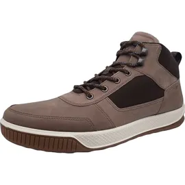 ECCO Byway TRED Mid-Cut Boot, Taupe/Coffee, 44 EU
