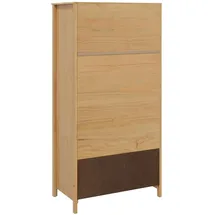 vidaXL Kleiderschrank Honigbraun 84 x 50 x 170 cm Braun
