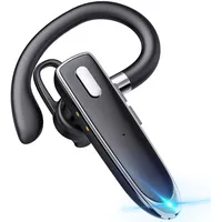 Boytond Bluetooth-Headset, kabelloses Headset mit Mikrofon, Fahr-Headset mit 24-Stunden-Gesprächszeit,