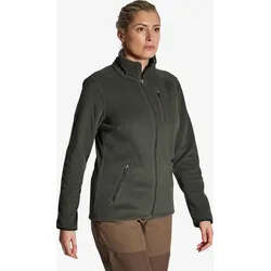 Fleecejacke 500 Damen grün bronzegrün DE 36 / FR 38