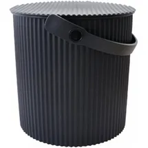 Hachiman Aufbewahrungsbox Mini-Eimer 17,5 x 22,4 x 21 cm 1-tlg. schwarz