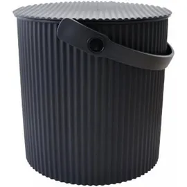 Hachiman Aufbewahrungsbox Mini-Eimer 17,5 x 22,4 x 21 cm 1-tlg. schwarz