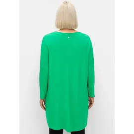 sheego Longshirt Grün 48/50