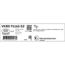SKF VKBD 91165 S2