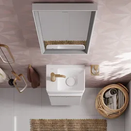 Hansgrohe Ablaufgarnitur Waschbecken Weiß