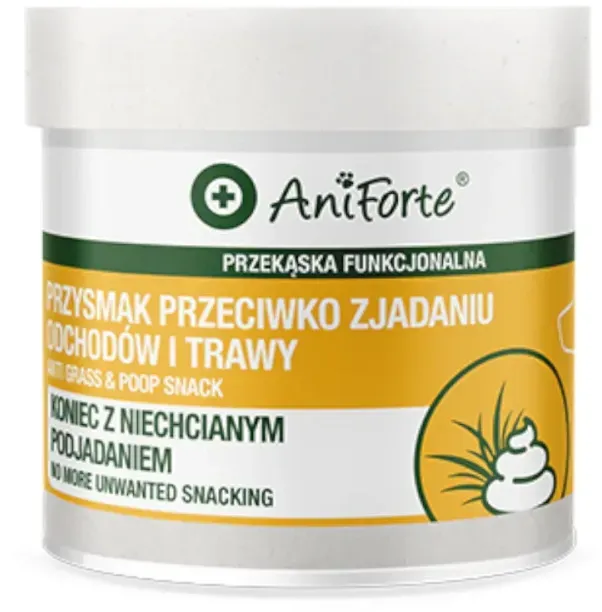 AniForte Leckerli gegen das Fressen von Kot und Gras – Leckerli für Hunde – 50g