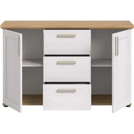 Home Affaire Cosenza Sideboard 129 x 80 x 40 cm Weiß