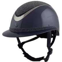 BR Reithelm Theta Plus Dazzling Glamourous Glossy 55-57 Schwarz/Gunmetal