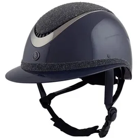 BR Reithelm Theta Plus Dazzling Glamourous Glossy 55-57 Schwarz/Gunmetal