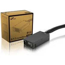 kompatible Ware FSP/Fortron FlexGURU PRO 500W unité d'alimentation d'énergie 24-pin ATX Noir