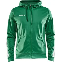 Craft Pro Control Hood Jacket M Team Green/White M - Grün