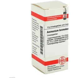 Ammonium Bromatum D 4 Globuli 10 g