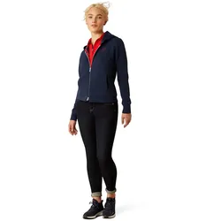 Ariat Antez Team Full Zip Hoodie Damen - navy - XL