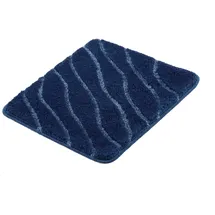 KLEINE WOLKE Badteppich Tram Blau 55 x 65 cm