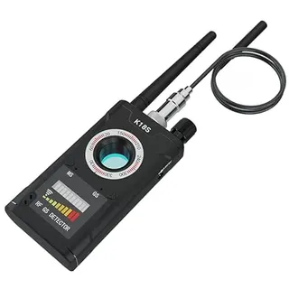 Ezweiji Wanzen Detektor, Versteckte Kamera Detektor Detektor RF Wireless RF Signal Detektor für GSM Tracker Abhörgeräte Funkkameras Wanzenfinder(EU reguliert mit Strom)