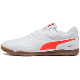 Puma Truco III Herren White/Glowing Red/Dark Crimson/Black 43
