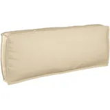 vidaXL Dekokissen 120 x 40 x 12 cm beige 1 St.