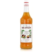 Monin Sirup Maracuja (1 x 1,0l) - Tropische Verführung für Cocktails Limonaden Desserts in Bar oder Küche
