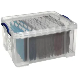 Really Useful Box Aufbewahrungsbox 48,0 l Transparent