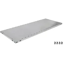 Schulte Fachboden Metall 1000 x 400 grau