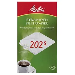 100 Melitta PYRAMIDEN FILTERPAPIER 202s Kaffeefilter