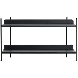 Muuto - Compile Shelving System (Config. 1), schwarz