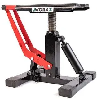 AWORKX Motorrad-Hubständer gedämpft - schwarz, 6,5 kg, 23-36cm + 8cm
