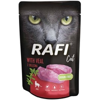 Selgros111 RAFI Cat Adult mit Kalbfleisch 100g (Rabatt für
