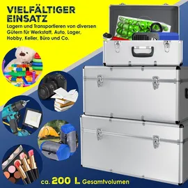 Masko Alubox Aluminium 0 l Silber