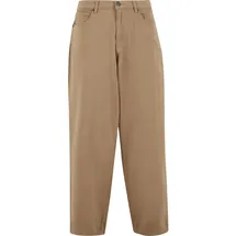 URBAN CLASSICS Tapered Twill Baggy Pants Beige 128