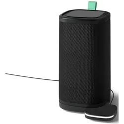 Luftreiniger VITESY "Eteria weiß – Smarte Filtertechnologie für reine Raumluft", schwarz, B:16,2cm H:24,5cm T:16,2cm, Luftreiniger, Waschbarer Filter, Beseitigt Mikroben, Schimmel, VOCs und Viren