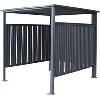 Westmann Fahrradgarage anthrazit 180x200x210cm Metall