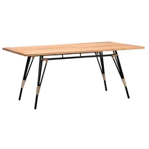 aea Gartentisch Rechteckig 110 x 75 x 220 cm Braun