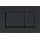 Geberit Sigma30 Betätigungsplatte für 2-Mengen-Spülung schwarz matt lackiert/schwarz 115.883.16.1