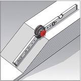 Bmi Winkelmessgerät WINKELSTAR Messber.0-270Grad Schenkel-L.80x60cm BMI