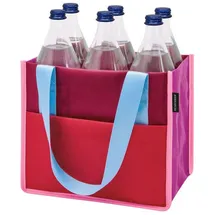 REMEMBER Flaschentasche 18 x 24 cm Polyester Berry