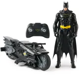 Batman RC Batcycle mit 30 cm Actionfigur