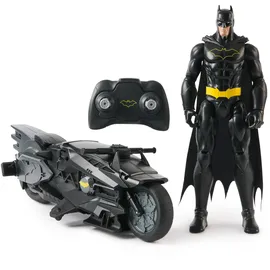 Batman RC Batcycle mit 30 cm Actionfigur