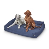 LOOPdogs Hundekorb LIEBLINGSPLATZ blau 77 cm x 87 cm