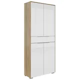 VOLEO NEVADA Aktenschrank 81,0 x 37,0 x 199,0 cm weiß