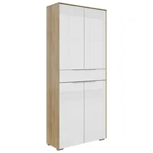VOLEO NEVADA Aktenschrank 81,0 x 37,0 x 199,0 cm weiß