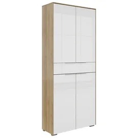 VOLEO NEVADA Aktenschrank 81,0 x 37,0 x 199,0 cm weiß