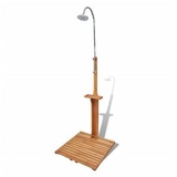 vidaXL Gartendusche Holz, 40857,
