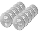GP CR2032 GP Lithium Knopfzelle 3V 10 Stück