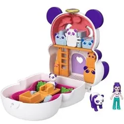 MATTEL GTM58 Polly Pocket Drehspaß-Schatulle Panda