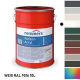 Remmers Rofalin Acryl, weiss - Schutzfarbe - 10 ltr -