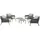 LC Garden Terrano Gartenmöbel-Set Natur 6tlg. -