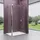 mai & mai Walk-In Duschwand Duschabtrennung 60x200cm 8mm Klarglas mit 30cm Nebenteil ESG-Sicherheitsglas mit Nanobeschichtung Runder Stabilisator B... - Transparent